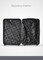 Lightweight 3-Pieces ABS Hard side Travel Luggage Trolley Bag Set with Lock for men / women / unisex Hard shell strong