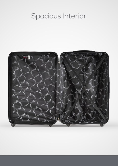 Lightweight 3-Pieces ABS Hard side Travel Luggage Trolley Bag Set with Lock for men / women / unisex Hard shell strong