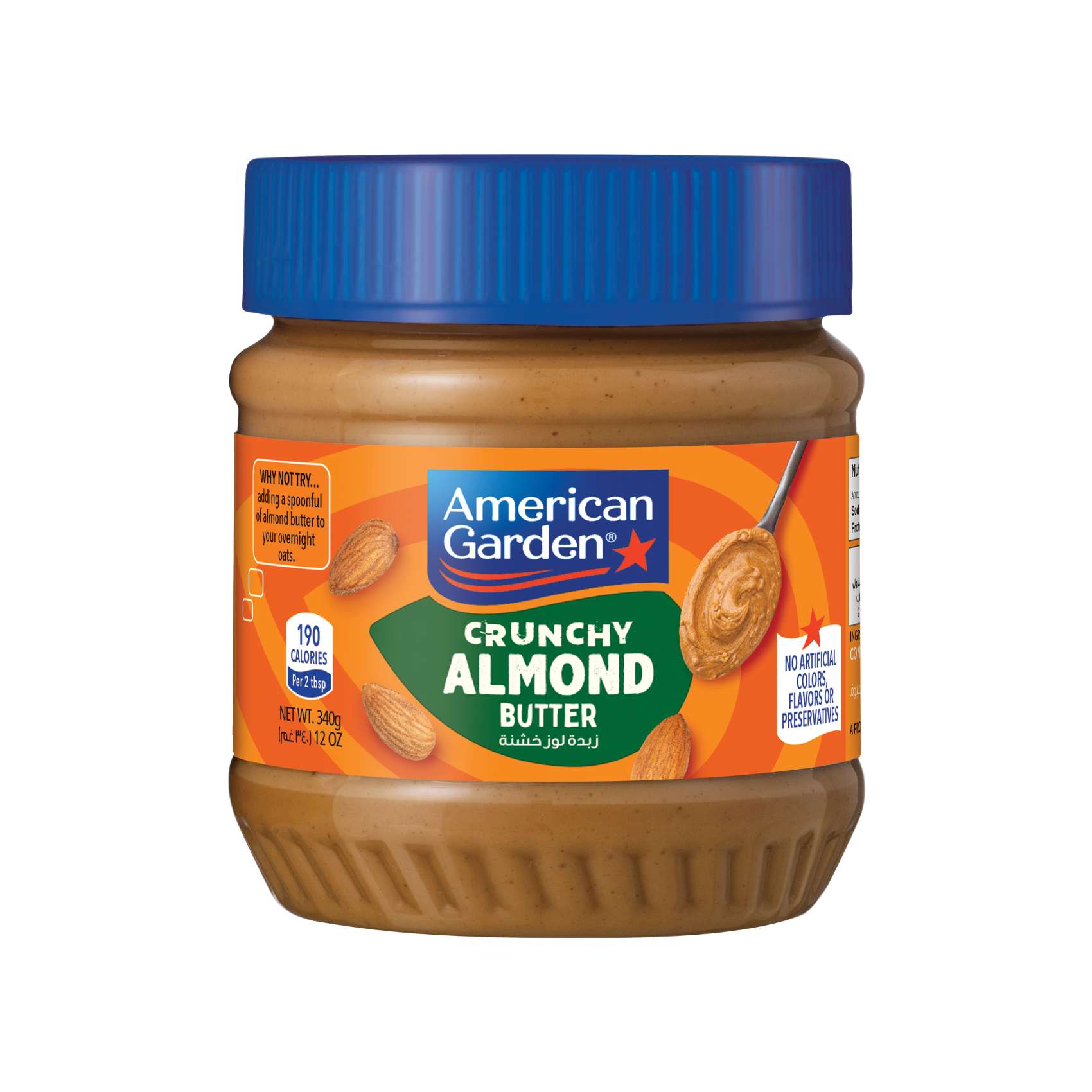 buy-american-garden-crunchy-almond-butter-340g-online-carrefour-uae