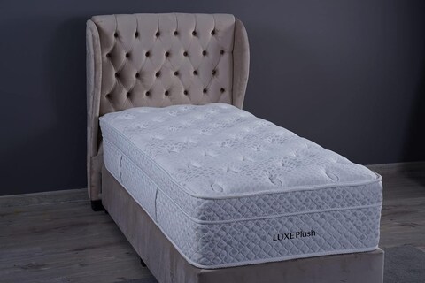 PAN Home Home Furnishings Luxe Extra Plush Worry Free Pocket Spring Mattress 100x200 White