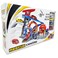 Fitto Construction Race Gas station Tracks 2 in 1 playset for Kids Boys Toys, 20 PCS Construction Car, Create rescue center Gifts with fire ring for 3 4 5 6 Year Old Boys Girls Best Toys Red