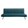 In House Sandi 2 In 1 Sofabed Velvet Upholstered - Dark Turquoise