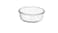 Food container, round/glass400 ml