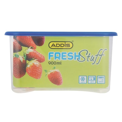 Addis Fresh Stuff Food Saver 900ml Blue/Clear
