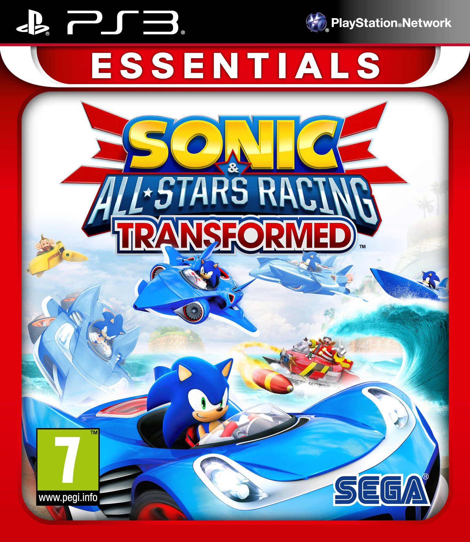 Sega Sega Sonic All Stars Racing Transformed