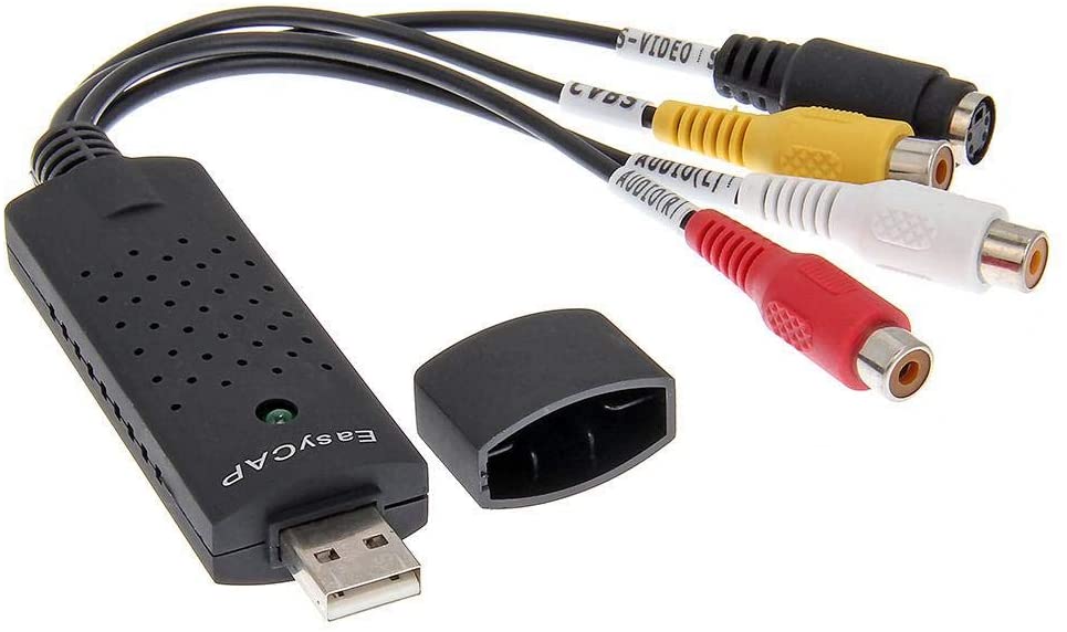 Buy Ntech Audio Video Adapter USB RCA Vhs To PC Dvd Converter Capture ...