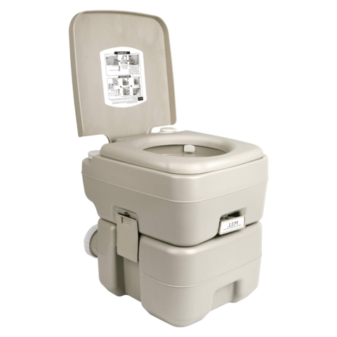 Generic Portable Toilet Camping Porta Potty 20 Ltrs