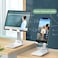 Generic Akflash Phone Stand Foldable Multi-Angle Adjustable Desk Mobile Stand Mount Holder Compatible For New Apple, Android Smartphone And Tablet ( White )