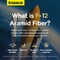 BASEUS Unbreakable Series 1m USB to iP 2.4A Fast Charging Aramid Fiber Braided Data Cable  2.4A 1M - iPhone 11/12/13/14/Pro/Pro Max/SE  Stellar White