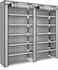 Large Non-Woven Shoe Rack Organizer - Removable Cabinet for Home Storage