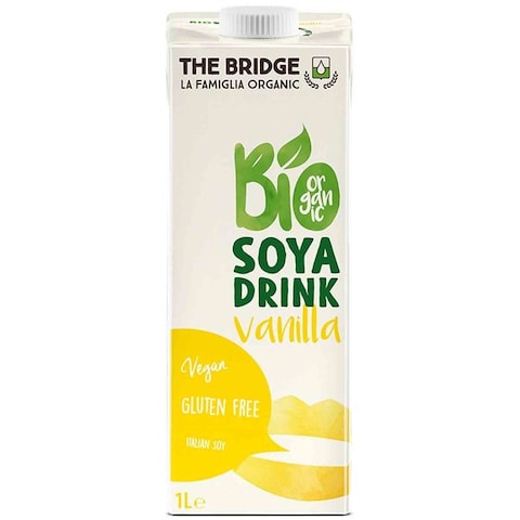 The Bridge Bio Organic Gluten Free Soy Drink Vanilla 1 Liter