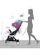 Moon Compact - Cabin Stroller, Purple