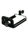 Generic - Mobile Phone Tripod Mount Adapter Black/Silver