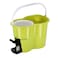 Royalford Rf4238 360 Mop And Bucket Set - Modern Spin 3600 Spinning Mop Bucket, Adjustable Handle, Press Pedal &amp; Dispenser Separates Clean And Dirty Water, Ideal For Marble, Tile, Wooden Floors &amp; More