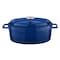 Lava Roasting Oval Casserole 27cm Blue