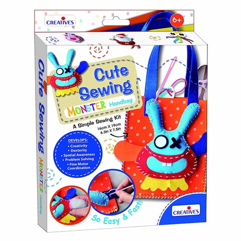 CUTE SEWING MONSTER HBAG
