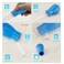 Decdeal - Aquarium Water Transfer Cleaner Aquarium Water Changer Feeder Waste Remover Changer Tool for Aquarium Fish Tank 3PCS