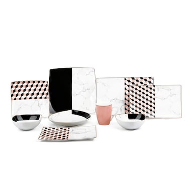 لوتس 6009 -3 ديملا طبق عشاء - 33 قطعة