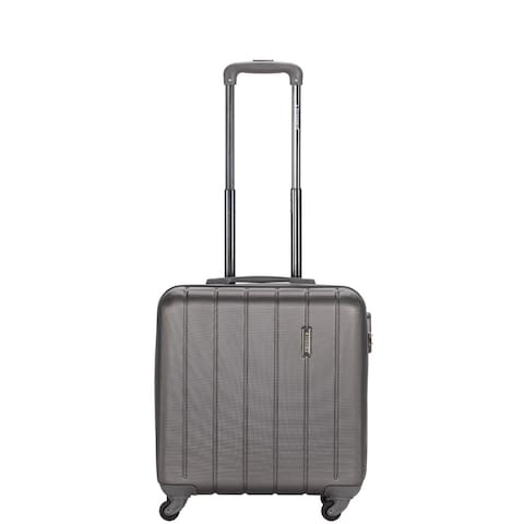 Single Hardside Spinner 4 Wheels Cabin Trolley Luggage With Number Lock 16 Inches