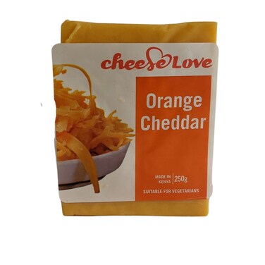 Cheese Love Orange Cheddar 250G