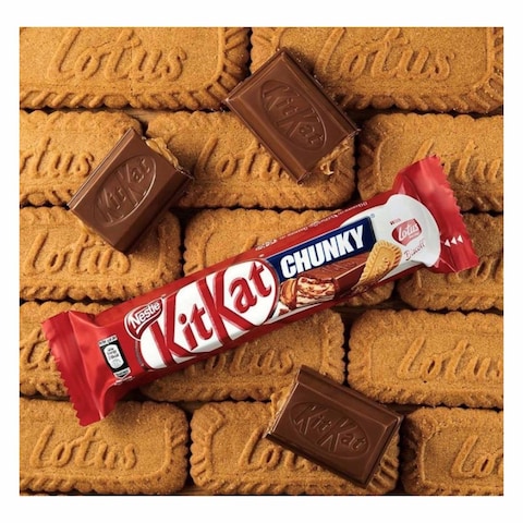 Nestle Kitkat  Chunky With Lotus Biscoff Chocolate 41.5g