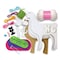 4M KIDZMAKER LLAMA DOLL 4755