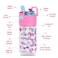 Eazy Kids Tritan Water Bottle w / Snack Box, Gen Z - Pink, 450ml