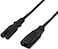 C8 To C7 Power Cable Extension, IEC C8 To IEC C7, Black, 2Meter For TV and more DKURVE&reg;