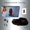 TECKWAVE Full Back &amp; Shoulder Massager with Heat, Vibration Seat &amp; Control Panel for Use at Home or in the Car