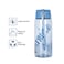 HYDROBREW Water Bottle 800ml with Grab String - Blue