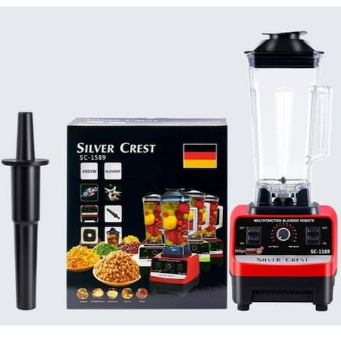 SilverCrest Multi Blender Mixer Juicer Food Professional With Smart 15 Timer Speed Quick Arrow/4500W/Multicolour