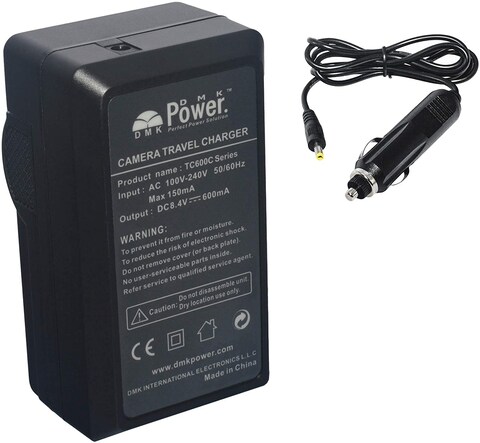 DMK Power LPE-5 Battery Charger For Canon EOS 450D 500D 1000D EOS Kiss X2 X3 Rebel Xsi LC-E5E