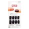 Kiss KGN19 Nails Gel Fantasy Black 28 Pieces