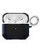 FOCUS AirPods Pro 2 Case Shockproof Armor Rugged Cover with Keychain Carabiner Compatible with Apple AirPods Pro 2nd Generation 2022 Case Blue