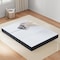 Comfy Portable White Knitted 180x90x10cm Medicated Folding Mattress with Black Border