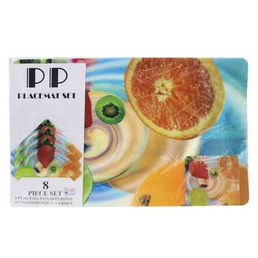 ARIZONA PP CLEAR PLACEMATS 8PCS