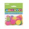 Unique- Round 1in Multi Color Tissue Paper Confetti 5 OZ 12pcs