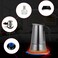 Decdeal - 300mL Stainless Steel Espresso Stove Percolator Espresso Maker Pot Stove Top Coffee Maker Italian Espresso Coffee Maker Pot Moka Pot