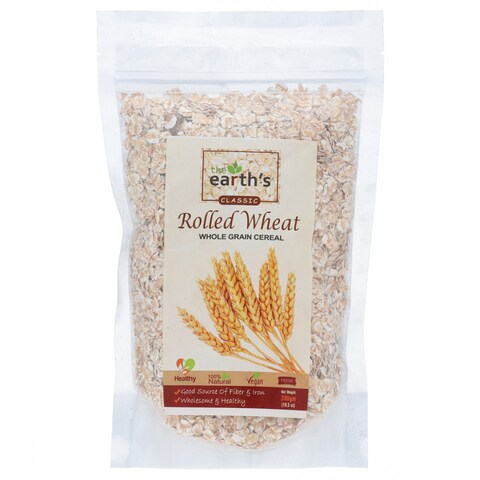 The Earth's Classic Rolled Wheat Whole Grain Cereal 300g