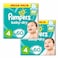 Pampers Baby Dry Diapers Size 4 9-14kg Mega Pack 60 Diapers Pack of 2