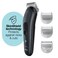 Braun Body groomer BG3340 Full Body with SkinShield Technology, 80min Runtime, 3 Tools
