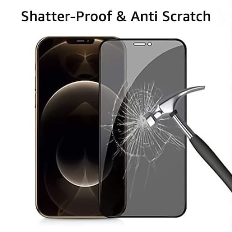 Desert Privacy Ceramics iPhone 12 Pro Max Privacy Premium Screen Protector