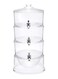 Generic 3-Tier Beverage Dispenser Clear/Silver 3Gallon