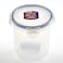 Lock &amp; Lock Classic Stackable Airtight Round Food Container Clear/Blue 700ml