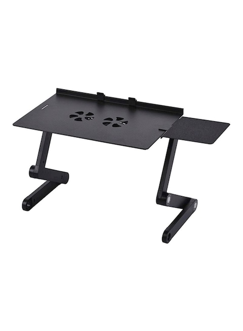 Generic - Foldable Laptop Table Stand Black