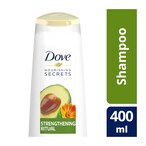 Buy Dove Shampoo For Up To 96% Less Hair Fall Avocado Strength 400ml in Saudi Arabia