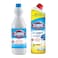 Clorox Liquid Bleach - 950ml with Gel Thick Bleach and Cleaner Scented - 750ml