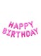 Generic 13-Piece Happy Birthday Balloon 16Inch Pink