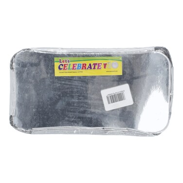 Disposable Foil Box Large 6 pcs