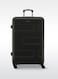 Cabin Size ABS Hardside Spinner Luggage Trolley 20 Inch Grey